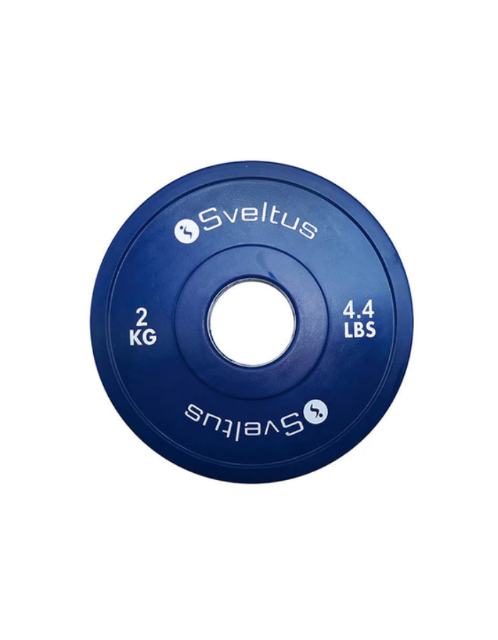 Sveltus Mini Olympic Disc - 2 Kg Pair - Premium  from shopiqat - Just $30.00! Shop now at shopiqat