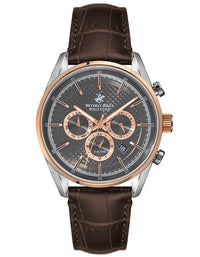 BEVERLY HILLS POLO CLUB Men's Multi Function Grey Dial Watch - Premium  from shopiqat - Just $39.900! Shop now at shopiqat