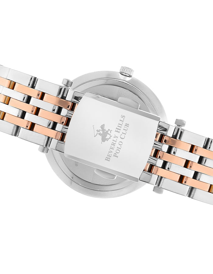 BEVERLY HILLS POLO CLUB Women's Analog Silver Dial Watch - Premium  from shopiqat - Just $40.5! Shop now at shopiqat