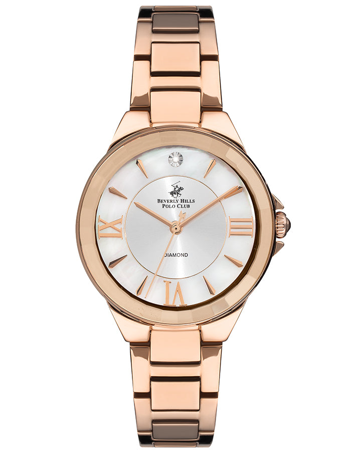 BEVERLY HILLS POLO CLUB Women's Analog MOP White Dial Watch - Premium  from shopiqat - Just $39.9! Shop now at shopiqat