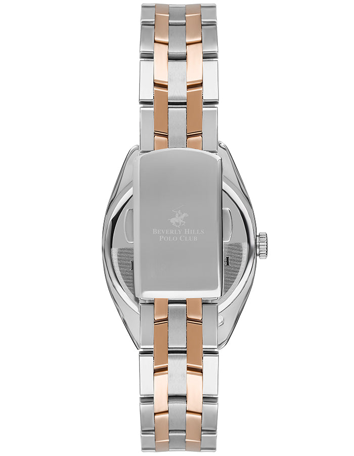 BEVERLY HILLS POLO CLUB Women's Analog White Mop Dial Watch - Premium  from shopiqat - Just $38.900! Shop now at shopiqat