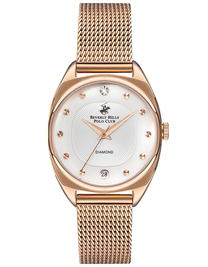 BEVERLY HILLS POLO CLUB Women's Analog MOP White Dial Watch - Premium  from shopiqat - Just $33.500! Shop now at shopiqat