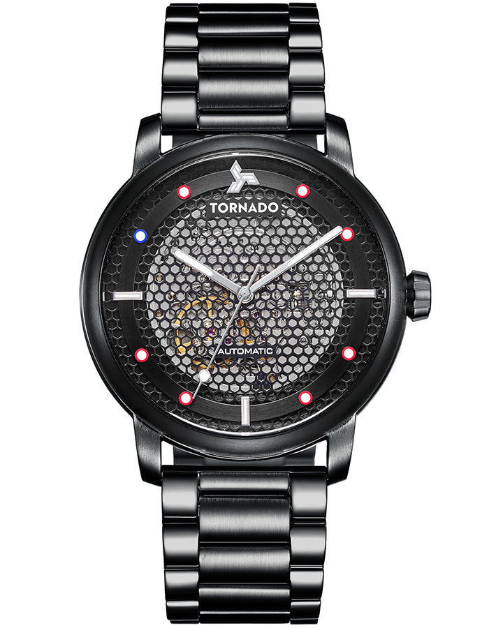 TORNADO Men's Analog Black Dial Watch - Premium  from shopiqat - Just $61.500! Shop now at shopiqat