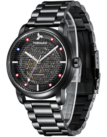 TORNADO Men's Analog Black Dial Watch - Premium  from shopiqat - Just $61.500! Shop now at shopiqat