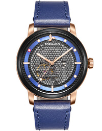 TORNADO Men's Analog Blue Dial Watch - Premium  from shopiqat - Just $55.900! Shop now at shopiqat