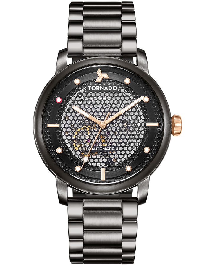 TORNADO Men's Analog Black Dial Watch - Premium  from shopiqat - Just $61.5! Shop now at shopiqat