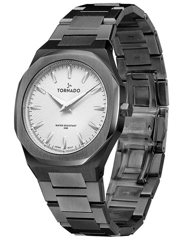 TORNADO Men's Analog White Dial Watch - Premium  from shopiqat - Just $45.900! Shop now at shopiqat