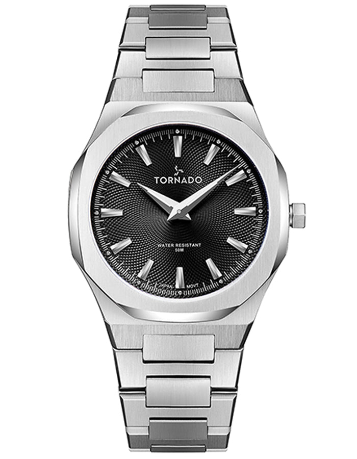 TORNADO Men's Analog Black Dial Watch - Premium  from shopiqat - Just $43.900! Shop now at shopiqat