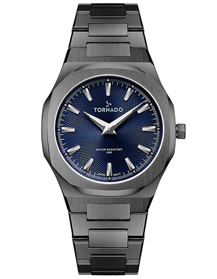 TORNADO Men's Analog Blue Dial Watch - Premium  from shopiqat - Just $45.900! Shop now at shopiqat