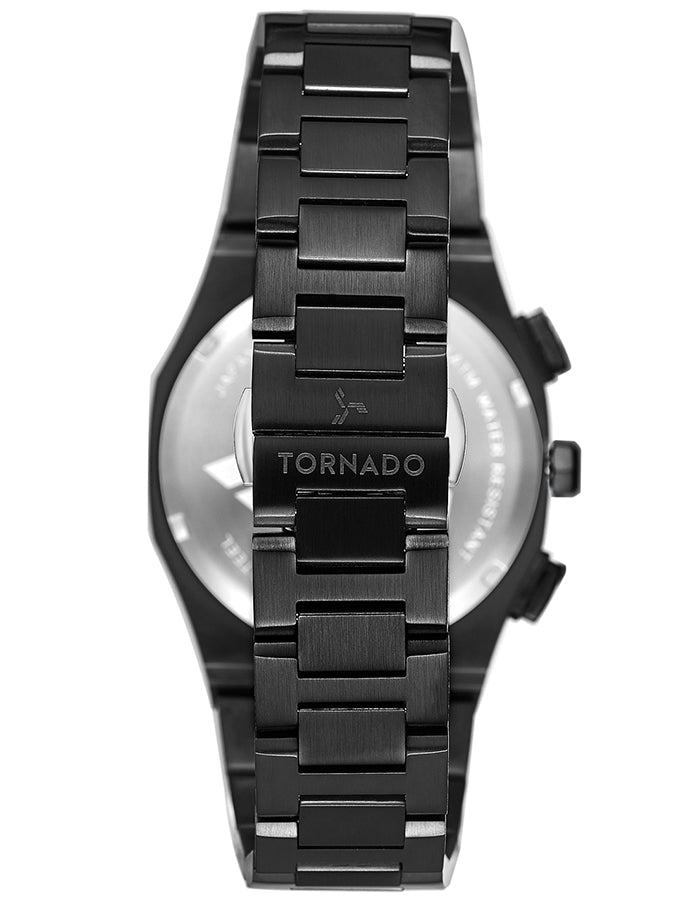 TORNADO Men's Chronograph Black Dial Watch - Premium  from shopiqat - Just $52.0! Shop now at shopiqat