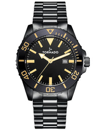 TORNADO Men's Analog Black Dial Watch - Premium  from shopiqat - Just $42.0! Shop now at shopiqat