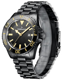 TORNADO Men's Analog Black Dial Watch - Premium  from shopiqat - Just $42.0! Shop now at shopiqat