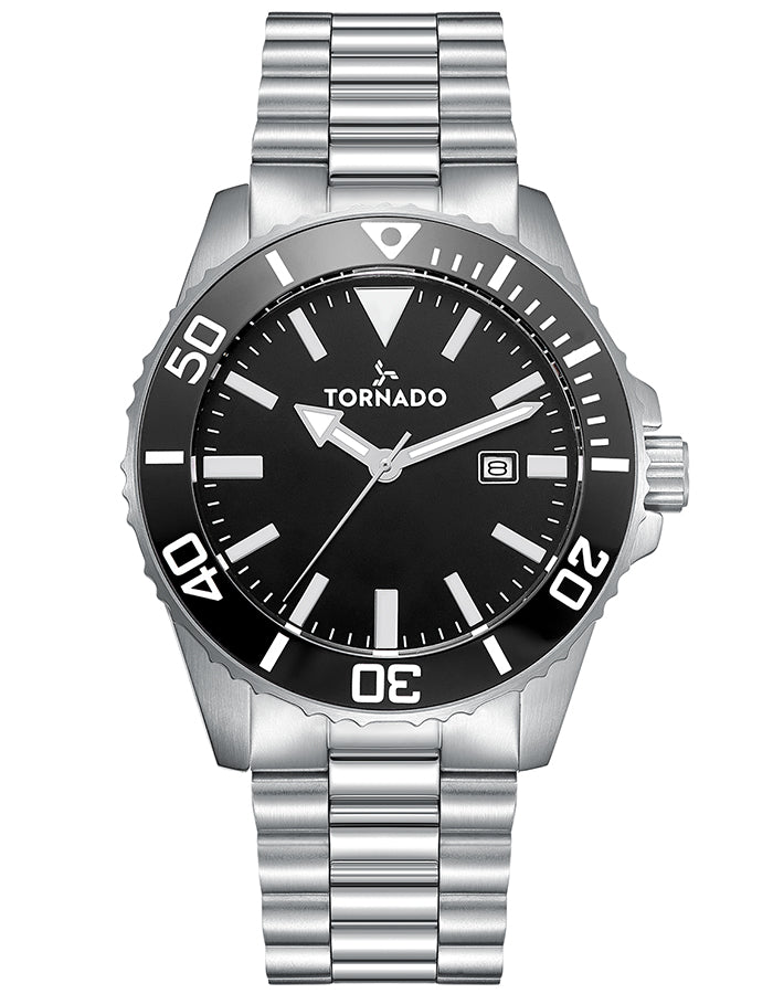 TORNADO Men's Analog Black Dial Watch - Premium  from shopiqat - Just $38.900! Shop now at shopiqat