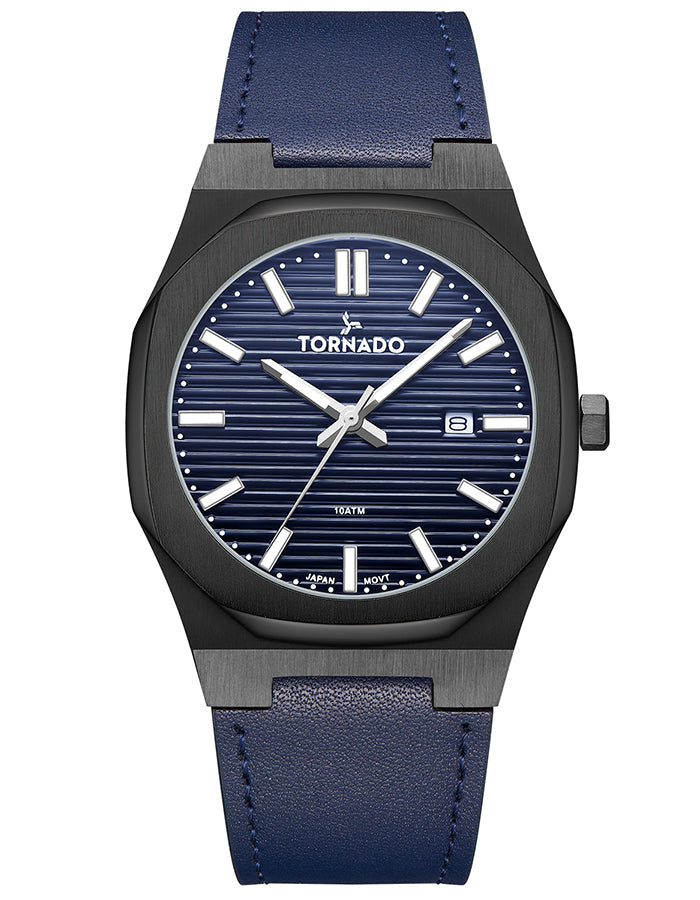 TORNADO SPECTRA Men's Analog Navy Blue Dial Watch - Premium  from shopiqat - Just $35.00! Shop now at shopiqat