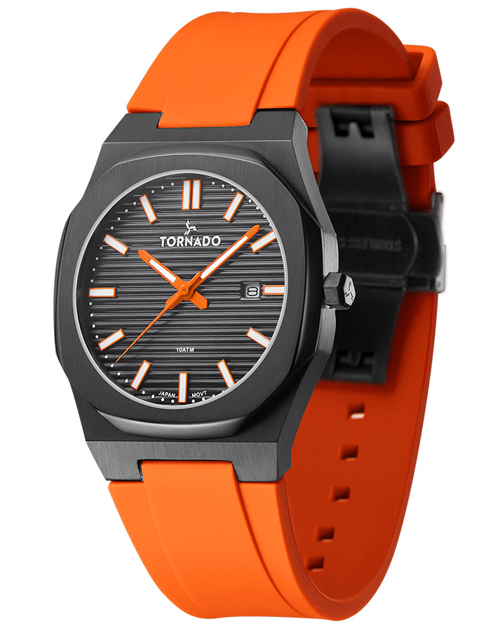 TORNADO SPECTRA Men's Analog Black Dial Watch - Premium  from shopiqat - Just $33.500! Shop now at shopiqat